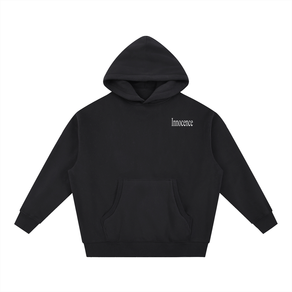 Essential Oversized Boxy Fit Fleece Hoodie