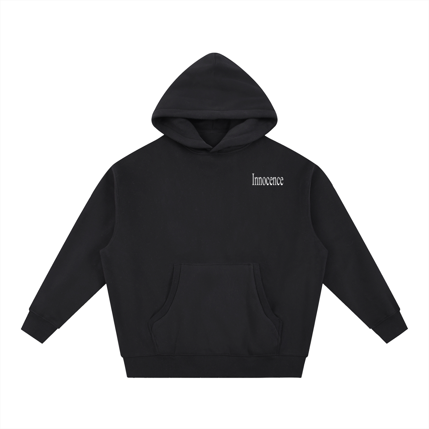 Essential Oversized Boxy Fit Fleece Hoodie